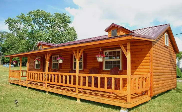 Cabin Style Modular Homes The Pre Built Log Homes