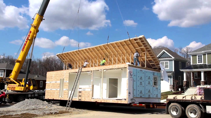 Fast construction of modular home