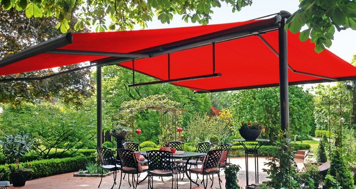 Free standing awning