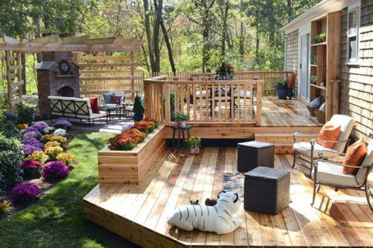 Home deck idea