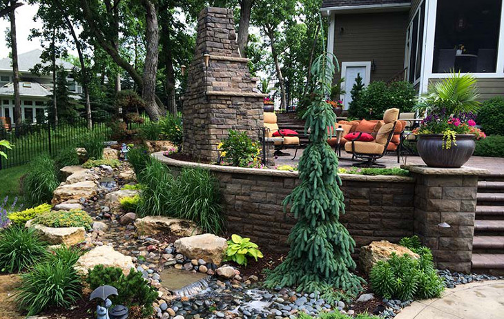 Landscaping renovations for home