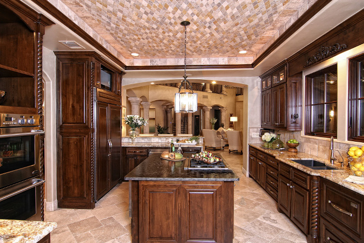 Luxury kitchen model