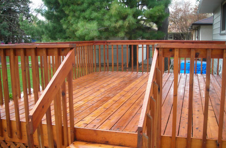 Painting your deck