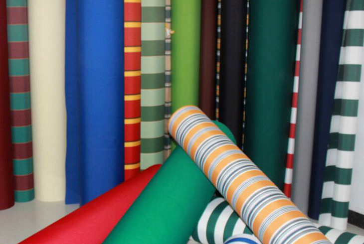 Polyester fabric material