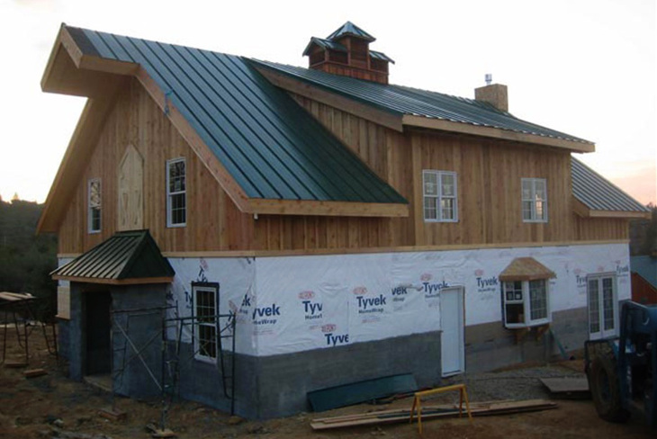 Prefab barn house safety