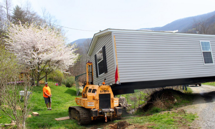 Setting up modular home