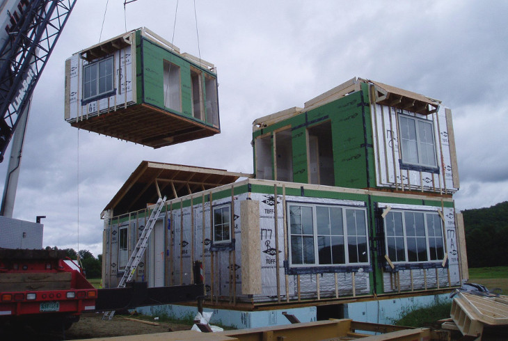 Shipping modular homes