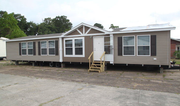 Double wide manufactured home