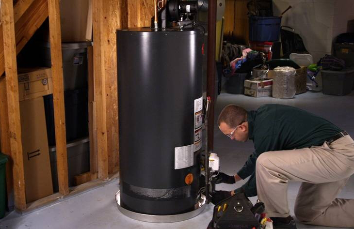 Installing hot water system