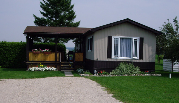 Mobile Home Living Beautiful Homes On, Beautiful Mobile Home Landscaping