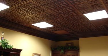Mobile home ceiling panels