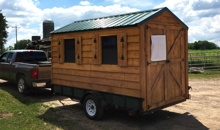 Moving a tiny mobile home