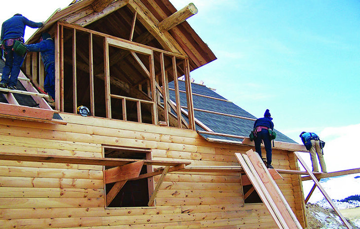 Log cabin building codes