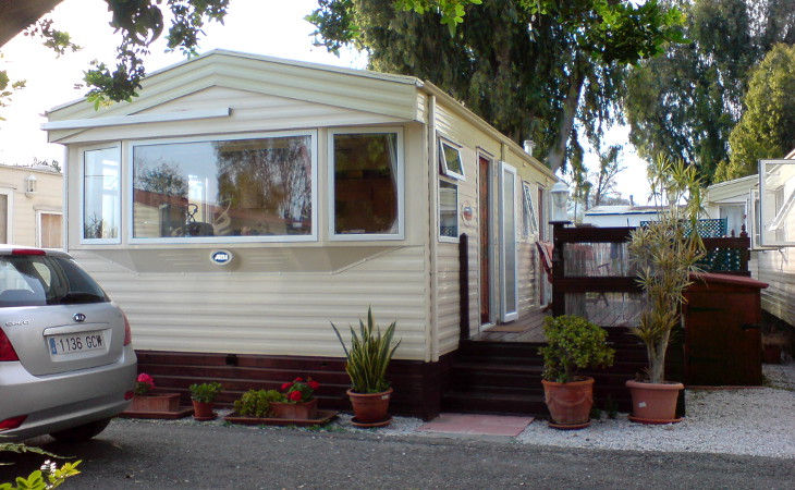 Renovated mobile home