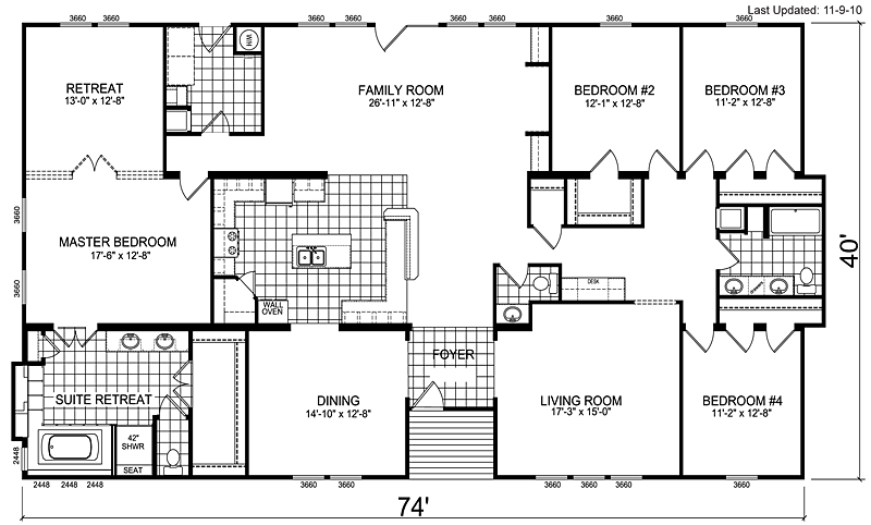 Triple Wide Mobile Homes Finding The Right Interior Layout