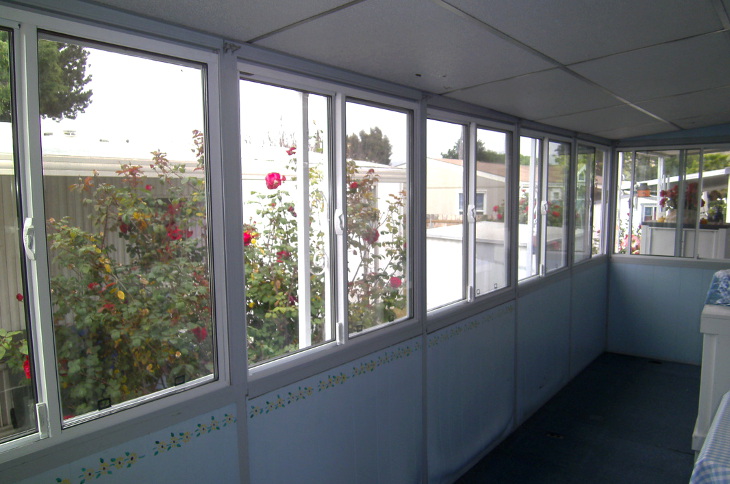 Sliding glass windows