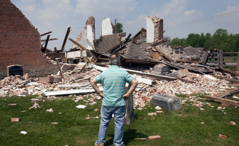 Tornado property damage