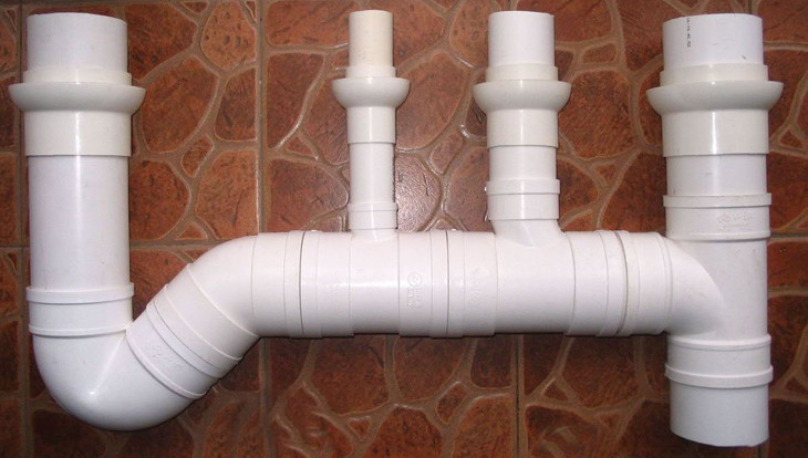 PVC piping to be installed