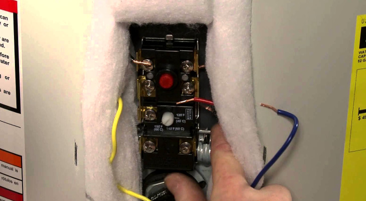 Securing water heater electronics