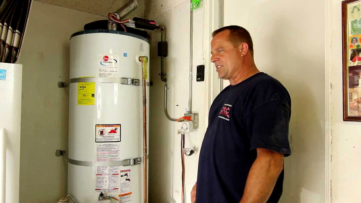 Water heater technician