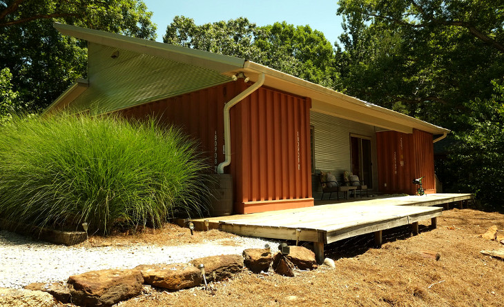 Affordable shipping container housing