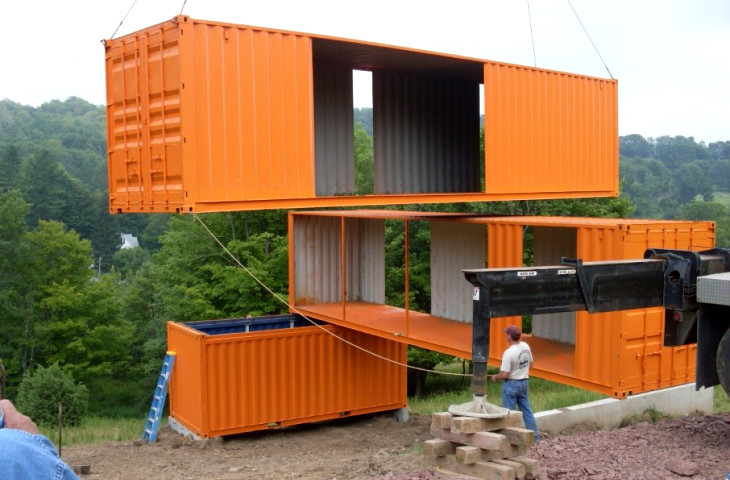 Building a container home