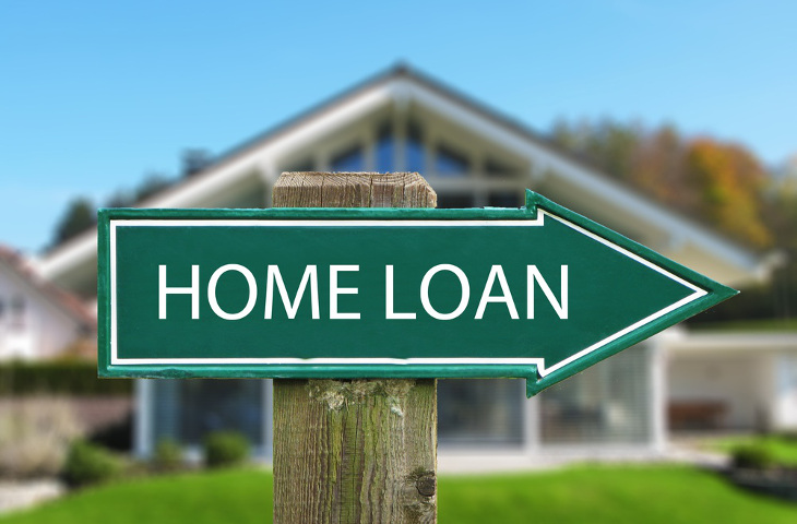 Home financing loan sign