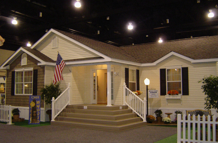 Multi-section modular home model