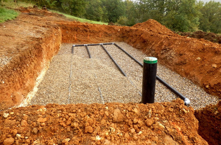 Repair of septic system