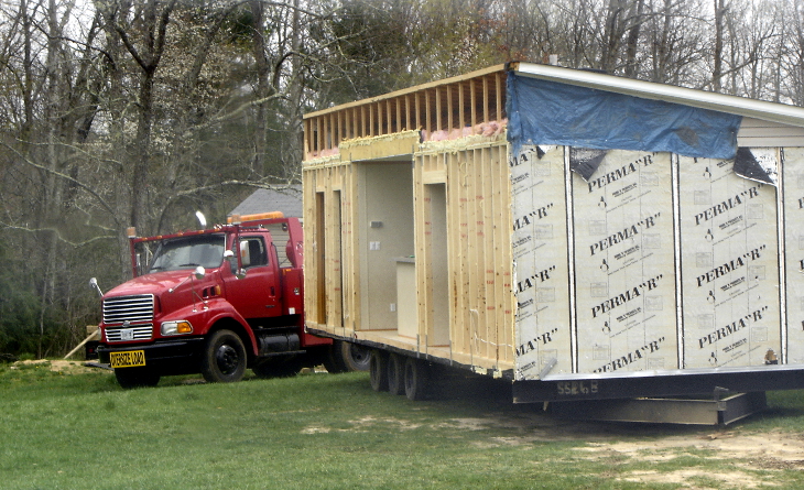 Installing a mobile home