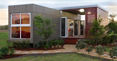 Modern single wide modular home