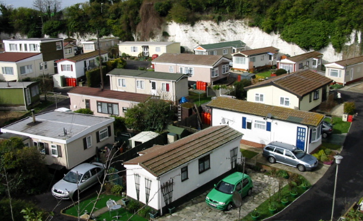 Neighborhood of mobile homes